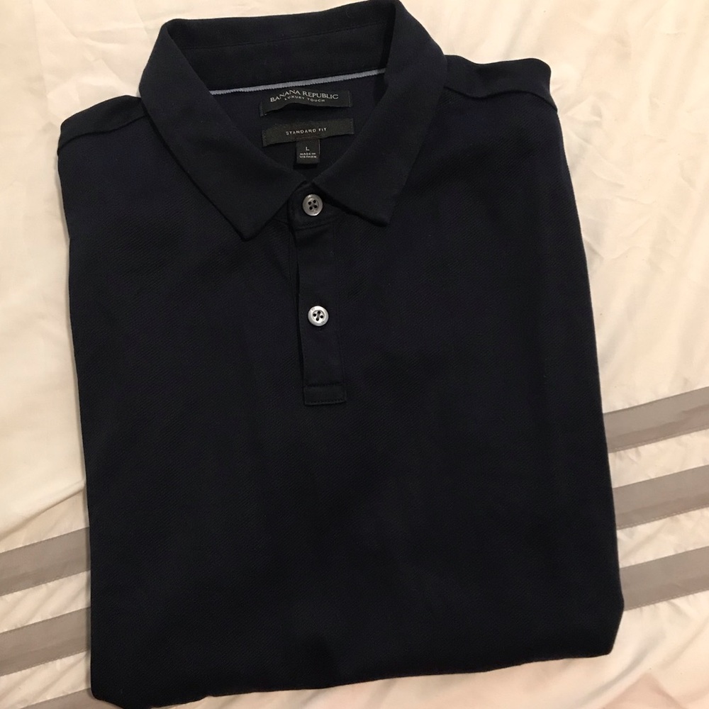 BANANA REPUBLIC Luxury Touch Polo - Picture 2 of 8